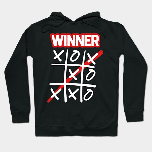 Tic Tac Win - Game Winner Hoodie by KanysDenti